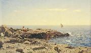 Eugen Ducker On the Seashore oil painting on canvas